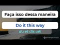 👉ESCUTE ISSO 10 MINUTOS CADA DIA E VOCÊ ENTENDERÁ O INGLÊS #8  🗽AULA DE INGLÊS PARA INICIANTES