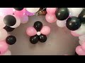 HOW TO: make an easy balloon arch without a stand