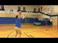 Stop motion basketball shot