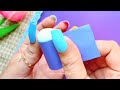 🌈 DIY cute stationery ideas/ paper craft/ school hacks/ Notebook, Stickers, washi tape & more...