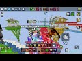 Playing Bedwars on my friend's Account | Blockman Go