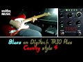 Slow Blues on Digitech TRIO + Country style 4-5