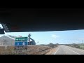 Onboard a Road Train through Northampton, WA.