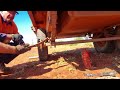 Outback In Field trailer axle repair. Live