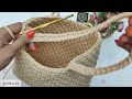 Easy to Crochet Tote Bag of 2 Skeins of Yarn Crochet pattern