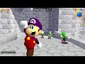 Super Mario 64 Online - Flood (16 Players). ᴴᴰ