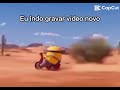 Eu indo gravar vídeo novo