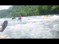 Tubing the Hiwassee River in Reliance, TN - Class III rapid