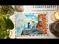 Ghibli studio scene 🌸 watercolor painting for beginners step by step 💌