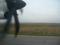 Jet Airways landing at Bangalore Intl Airport