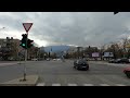 Driving in Skopje North Macedonia - 4K