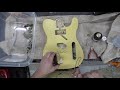 Aging/Relic a Poly Urethane  Fender Telecaster Guitar