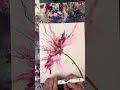 Abstract Flower in Alcohol Ink