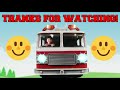 ABC Firetruck | Nursery Rhymes for Kids & Babies | Alphabet Song with Firetruck Toy!