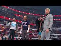 The Judgment Day Confronts Cody Rhodes, Seth Rollins, Jey Uso, and Sami Zayn - WWE RAW 11/13/2023