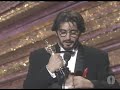 Al Pacino Wins Best Actor: 1993 Oscars