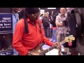 Ernie Isley jams @ Reunion Blues booth NAMM 2014 (Smooth Jazz Family)