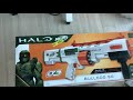 I got a Halo gun Nerf tm