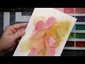 How I Turn a Watercolor Background Into an Intuitive Abstract Painting with Doodles