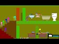 Escape From Murderer - Color Stickman Survival Race In Algodoo