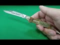 Marble's Ram Horn Large Toothpick Knife review.