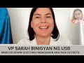 VP SARAH HAWAK ANG USB ALAM NA PALA NIYA LAHAT?