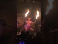 Polynesian Fire Dancer! Luau Dinner Show!