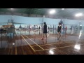 Ballarat WD Final Chloe/Wing Yee vs Aina/Penny