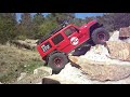 Axial SCX10 II 2017 Jeep Wrangler Unlimited RTR -  Rock crawling