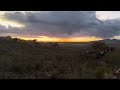 Light rain cloud coming up valley. #asmr #rainsounds #desert