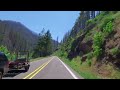 Oregon Scenic Mountain Drive on Rogue Umpqua Scenic Byway 4K