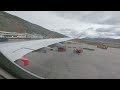 Air Greenland's Tuukkaq landing at Kangerlussuaq.  22 June 2023.