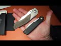 Premium Knives with Crazy Steels! (Kizer Mystic and Klipper)