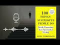 100 THINGS SUCCESSFUL PEOPLE DO by Nigel Cumberland Audiobook 📚| Book Summary in English