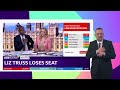Moment former PM Liz Truss loses seat in UK general election | BBC News