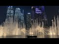 DUBAI FOUNTAIN SHOW - THRILLER (Michael Jackson) [4K]