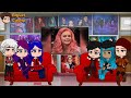 Descendants Villains React to Descendants 4 The Rise Of Red | Gacha Club | Full Video