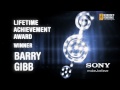 Barry Gibb - Sony Mobile Lifetime Achievement Award - Nordoff Robbins O2 Silver Clef Awards