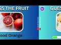 Guess the Fruit in 8 Seconds 🍍🍓🍌 | 50 Different Types of Fruit | Quiz Genzee