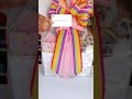 How to Bag and Shape a Specialty Extra Large Rainbow Bow #happybirthday