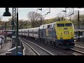 Major Rush Hour Activity  • Rye Station, New York Metro North & Amtrak