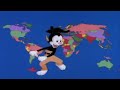 Cricket Green sings Yakko's World (AI generated)