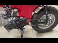 CT70 clone swingarm failure