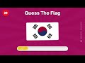 Guess The Country by The Flag Quiz 🚩| Can You Guess the Flags of These Countries? 🌎