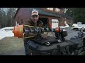 DIY Snowmobile Ice Auger Mount | Skidoo Expedition Cargo Box Mods