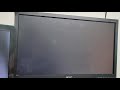 LCD vs LED Monitors. Pure black Contrast test.