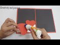 Anniversary Greeting card for Mom and Dad / How to make Anniversary Greeting Card for parents