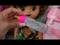Baby Alive Doll Ayla packing for Summer Camp