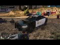 [NO COMMENTARY] GTA V LSPDFR | STOLEN MONEY TRUCK PURSUIT + SHOOTOUT | CHP