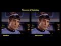 Star Trek - Tomorrow is Yesterday - visual effects comparison